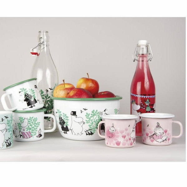 MUURLA | Moomin | Enamel Mug | In the Garden | 0.25L