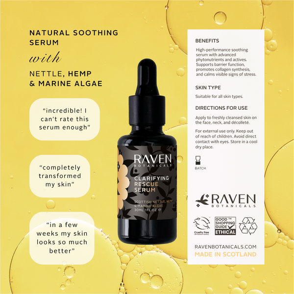 Raven Botanicals | Rescue Serum