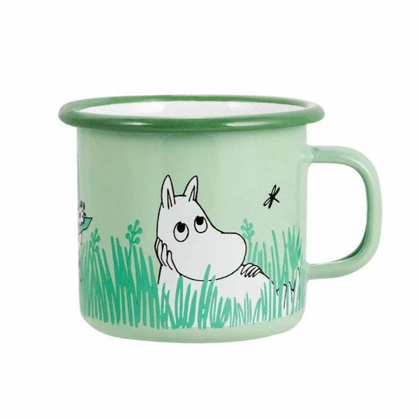 MUURLA | Moomin | Enamel Mug | In the Garden | 0.25L