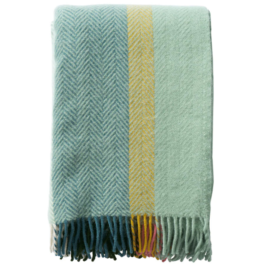 Eco Lambswool Throw | Birka | Meadow