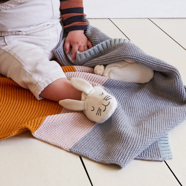 Baby Blanket| Cotton | Gentle Stripe