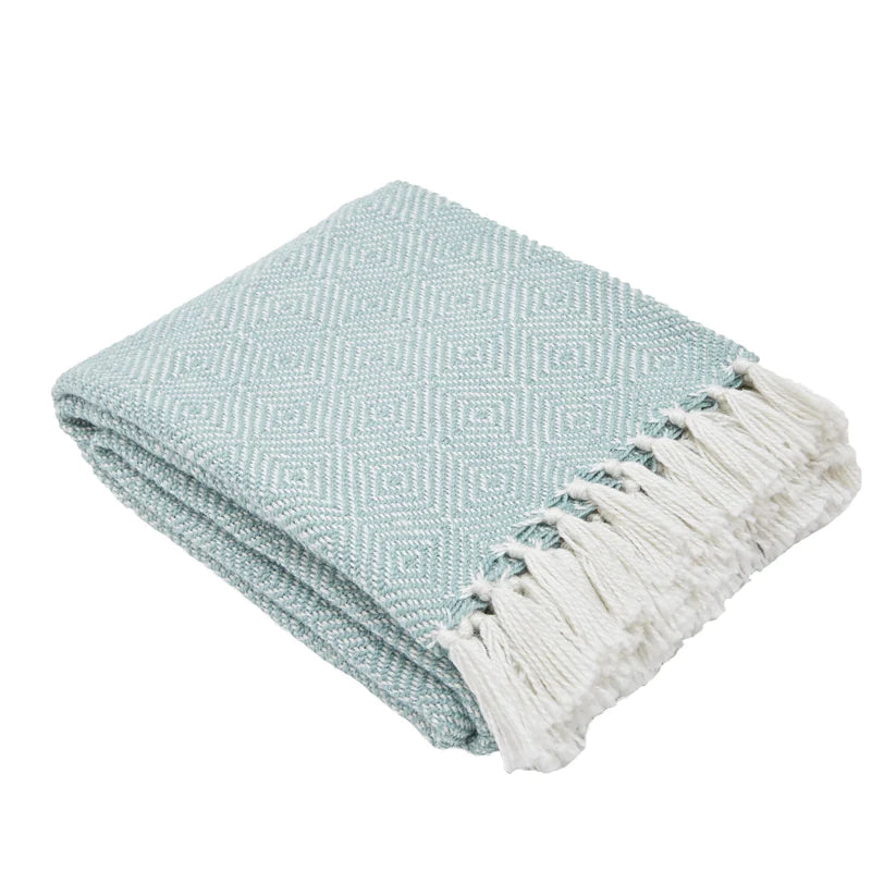 Diamond Blanket | 100% Recycled Plastic | Teal