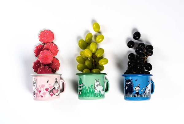 MUURLA | Moomin | Enamel Mug | In the Garden | 0.25L