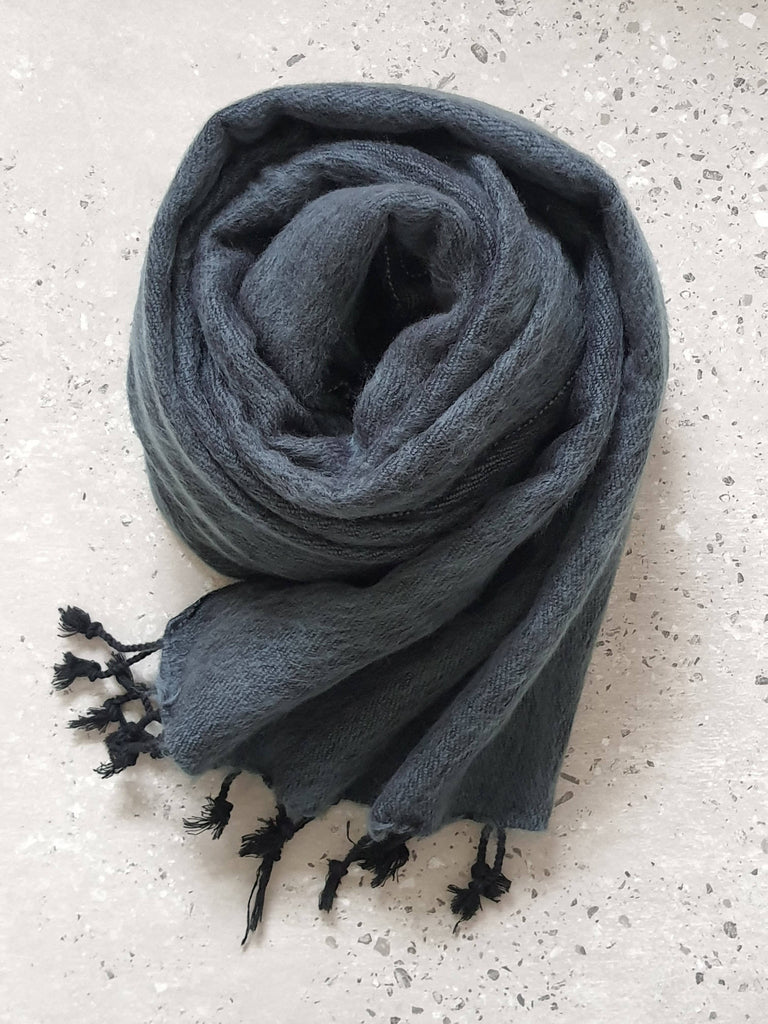 Nepali Scarf | Charcoal