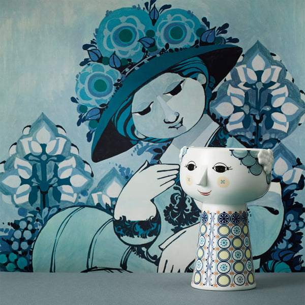 Eva Vase | Blue
