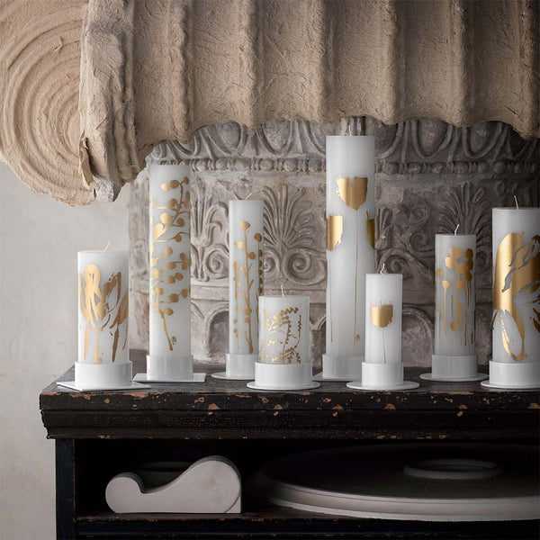 Candlestick | The Circle | 5cm | White