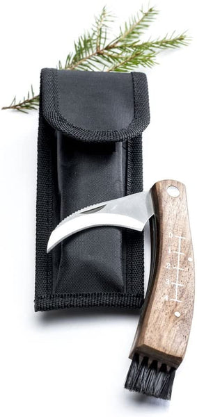 Mushroom Knife With Canvas Case