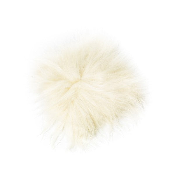 Icelandic sheep chair pad white