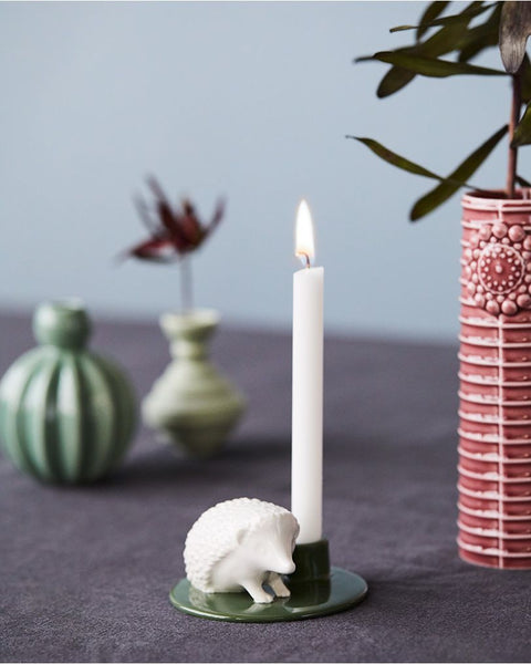 Hedgehog candlestick | Sweet Stories