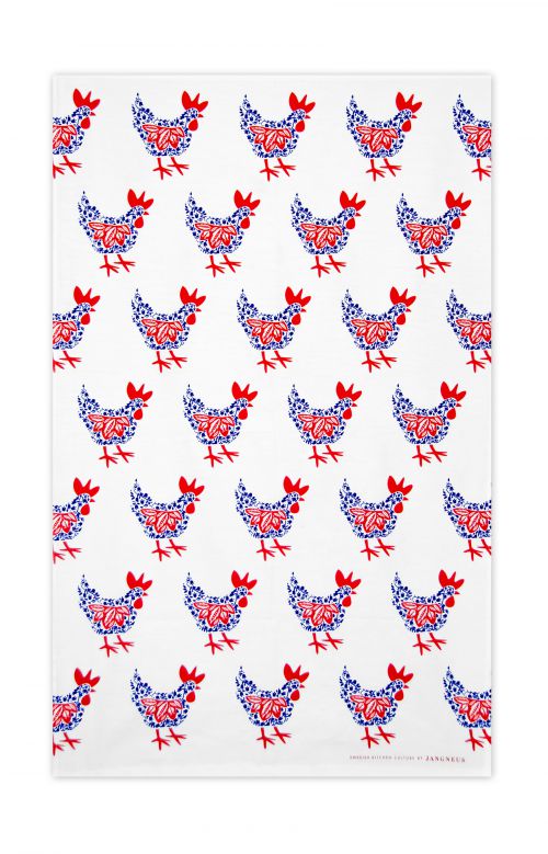 Tea towel - Blue Hen