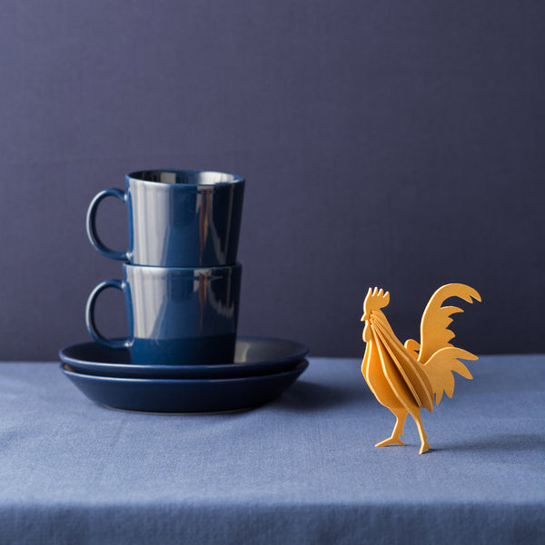 Rooster | Warm Yellow | 10 cm
