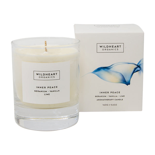 Organic Aromatherapy Candle | Inner Peace