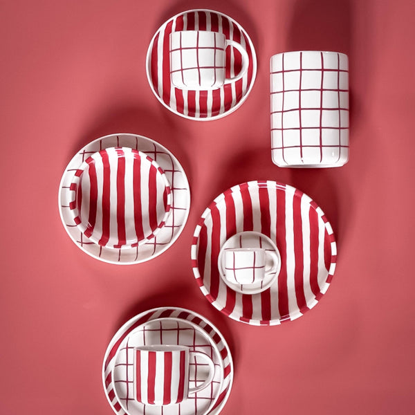 Grid Bowl | tramonto red