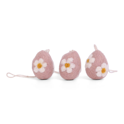 Easter Eggs |Rose Flowers | set of 3