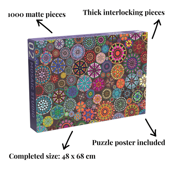 Jigsaw Puzzle | Mosaic Studio | 1000 pcs