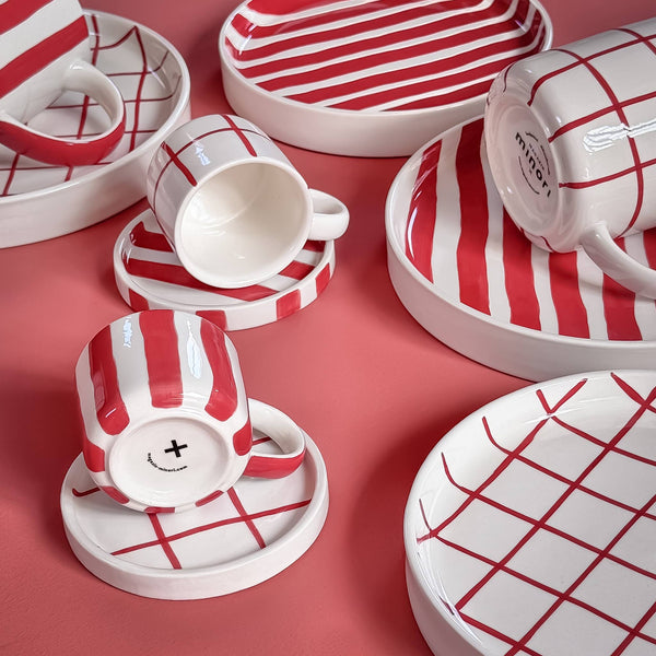Grid Bowl | tramonto red