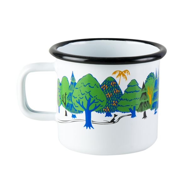 MOOMIN | Enamel Mug | Moomin Valley | 0.37L