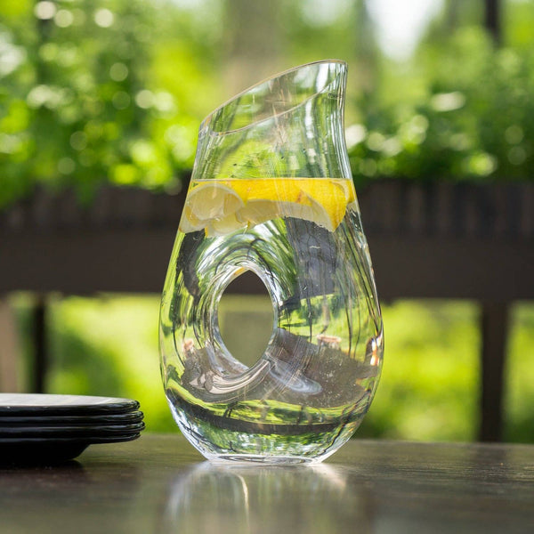 Water Pitcher | Clear Glass | 1 Litre