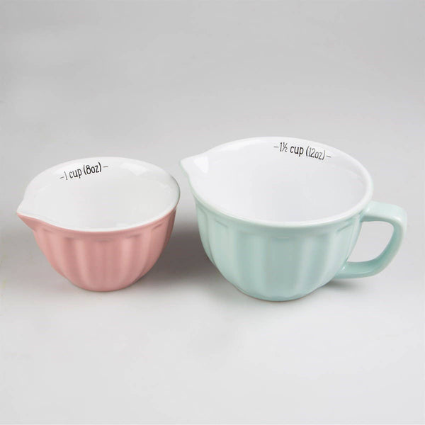 Measuring Cups | Retro Pastel | Set Of 4