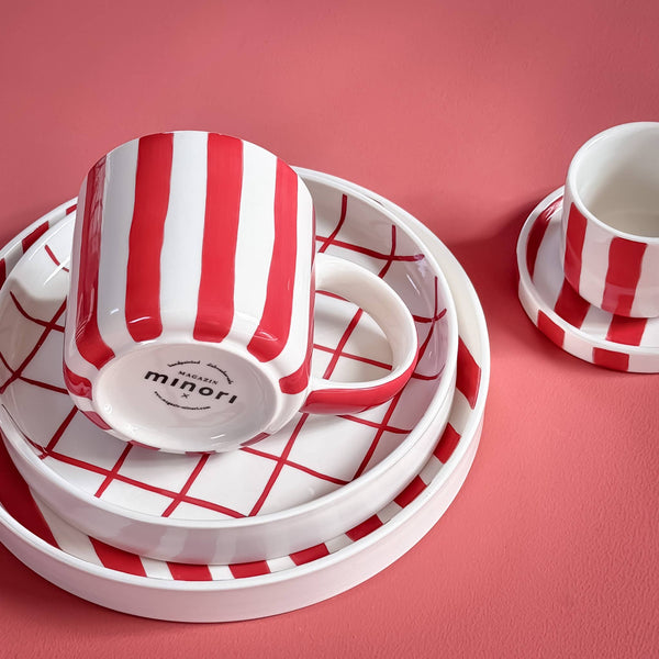 Grid Bowl | tramonto red
