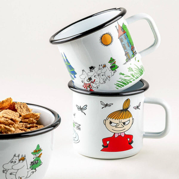 MOOMIN | Enamel Mug | Moomin Valley | 0.37L