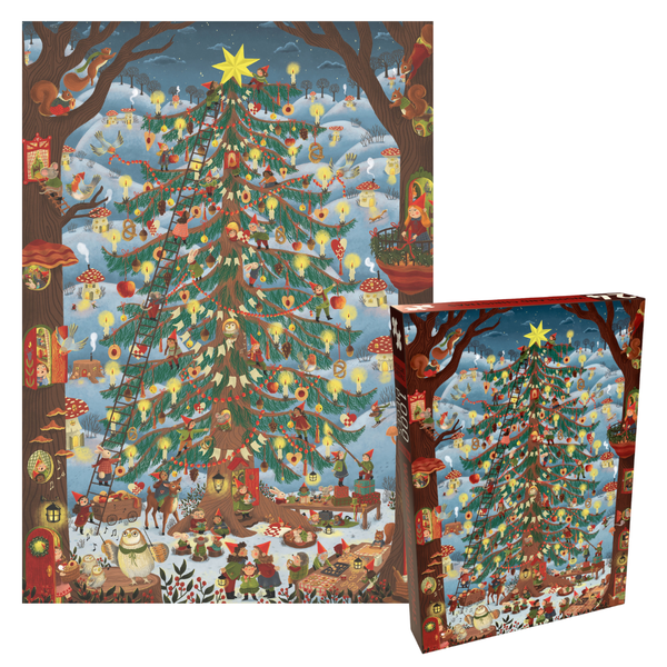 Jigsaw Puzzle | WOODLAND CHRISTMAS | 1000 pcs