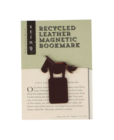 Magnetic Bookmark | Recycled Leather | Horse