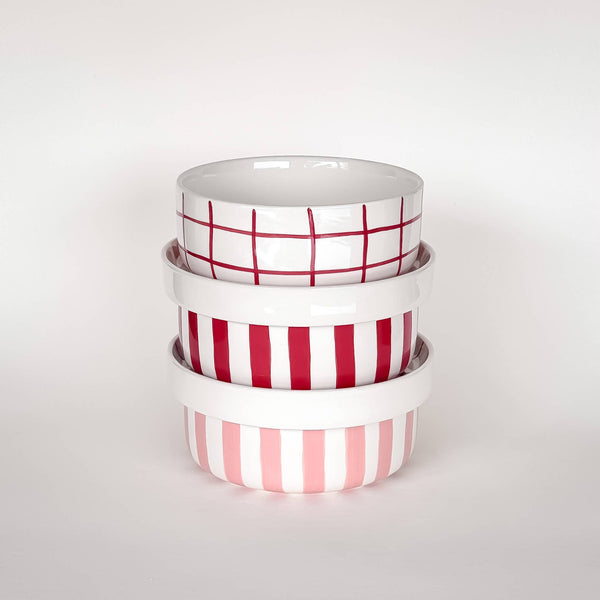 Grid Bowl | tramonto red