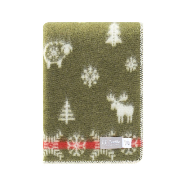 Wool Blanket | Winter Forest