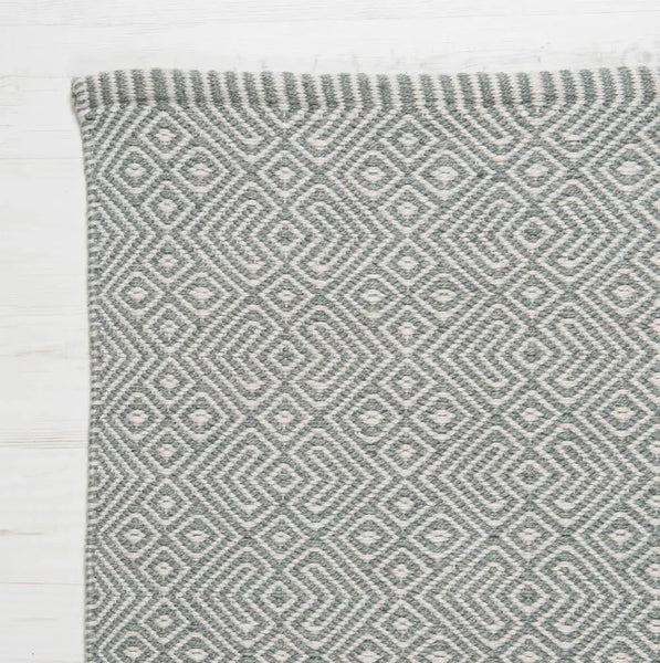 Provence Recycled Plastic Rug - Dove grey