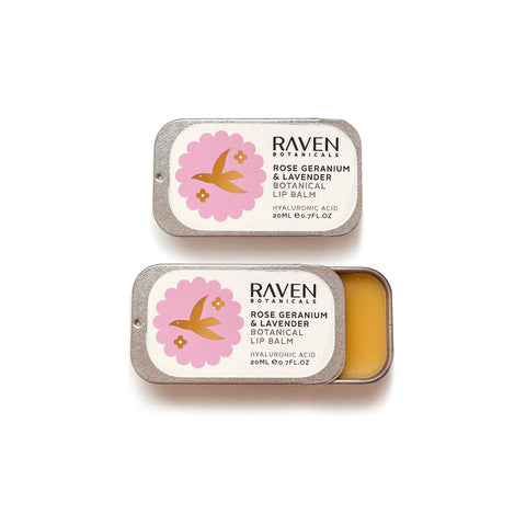 Raven Botanicals | Lavender & Geranium Lip Balm