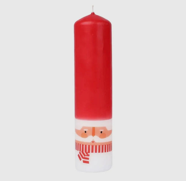Santa Christmas Advent Candle | Xmas Candle |