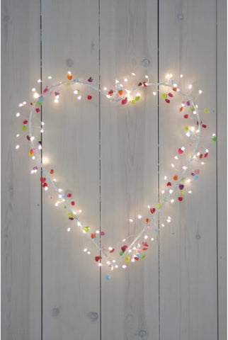 Folklore LED Heart Ornament