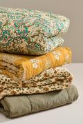 Cotton Quilt | Mustard w/ Paisley