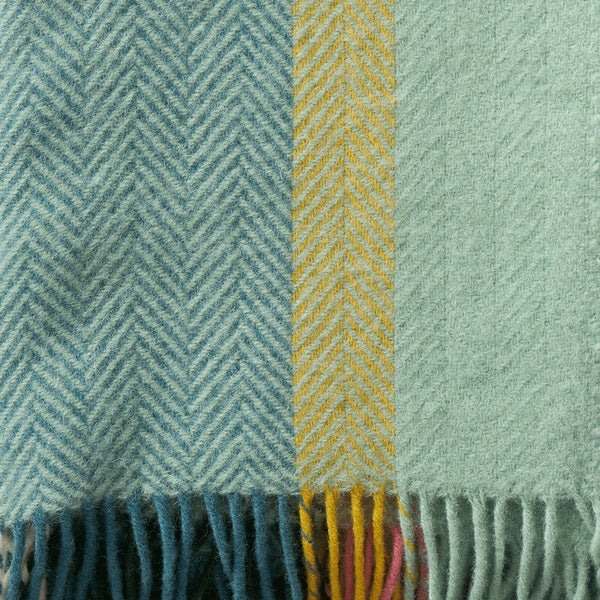 Eco Lambswool Throw | Birka | Meadow