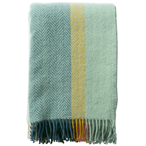 Eco Lambswool Throw | Birka | Meadow