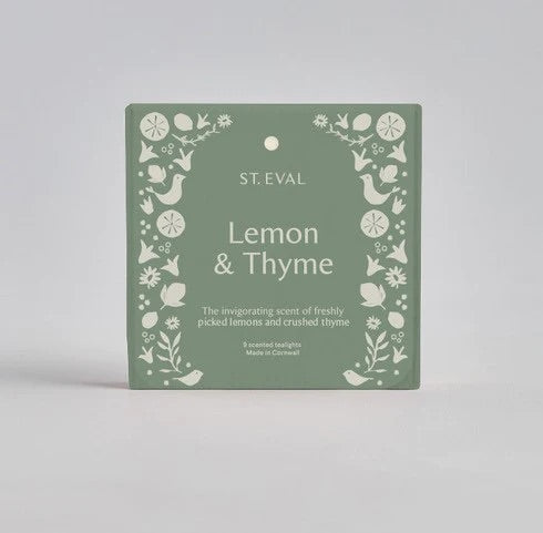 ST. EVAL Lemon and thyme tea lights