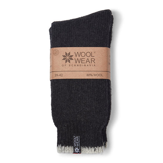 Scandinavian Wool Socks | Eskimo | Dark Grey