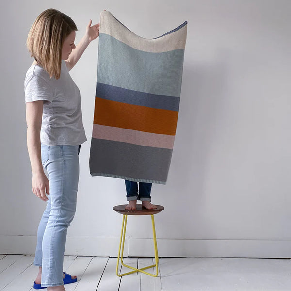 Baby Blanket| Cotton | Gentle Stripe
