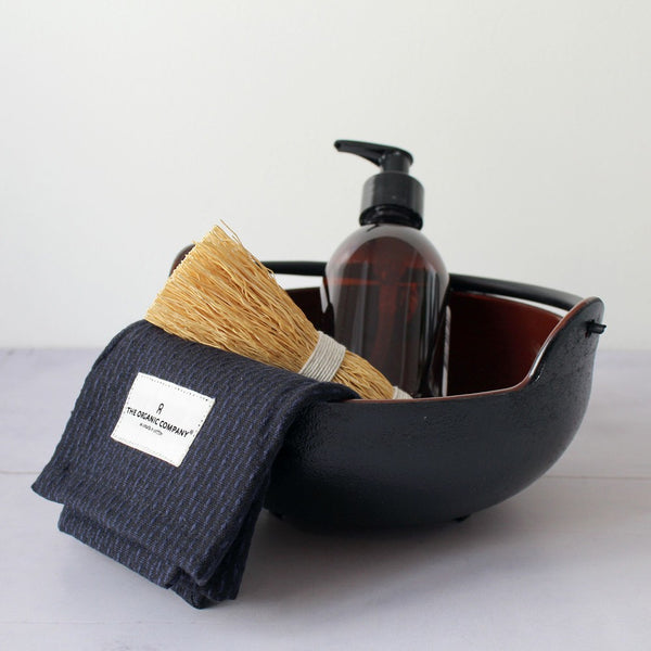 Kitchen and Wash Cloth | Dark Blue