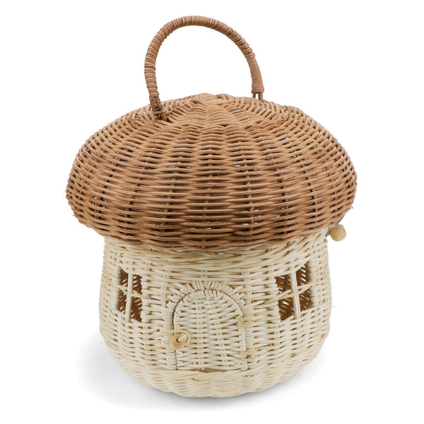 Basket | Rattan Mushroom House