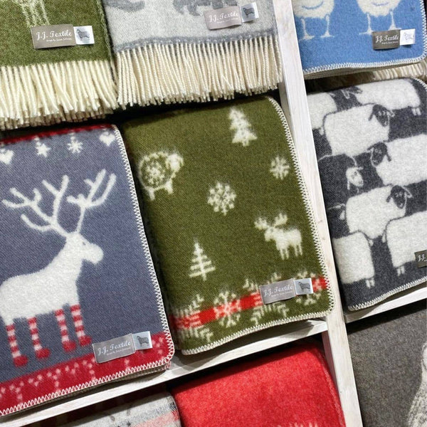 Wool Blanket | Winter Forest