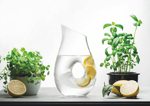 Water Pitcher | Clear Glass | 1 Litre