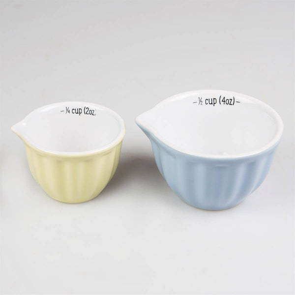 Measuring Cups | Retro Pastel | Set Of 4