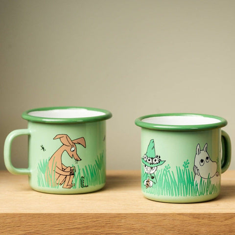 MUURLA | Moomin | Enamel Mug | In the Garden | 0.25L