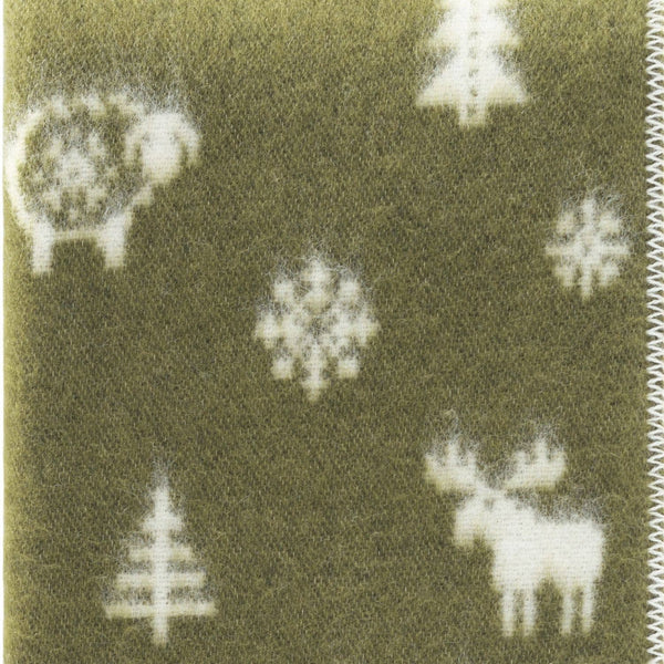 Wool Blanket | Winter Forest