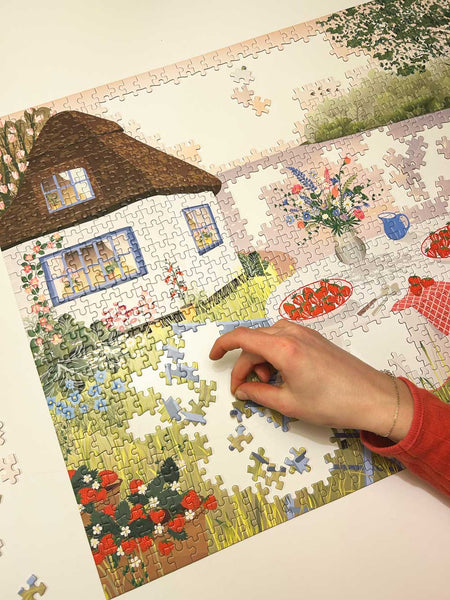 JIGSAW PUZZLE | SWEET STRAWBERRIES | 1000 pieces