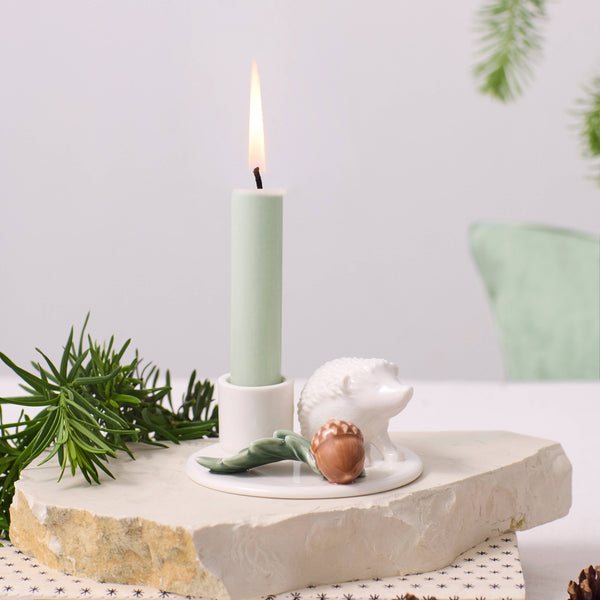 Candleholder| Winter Stories | Hedgehog