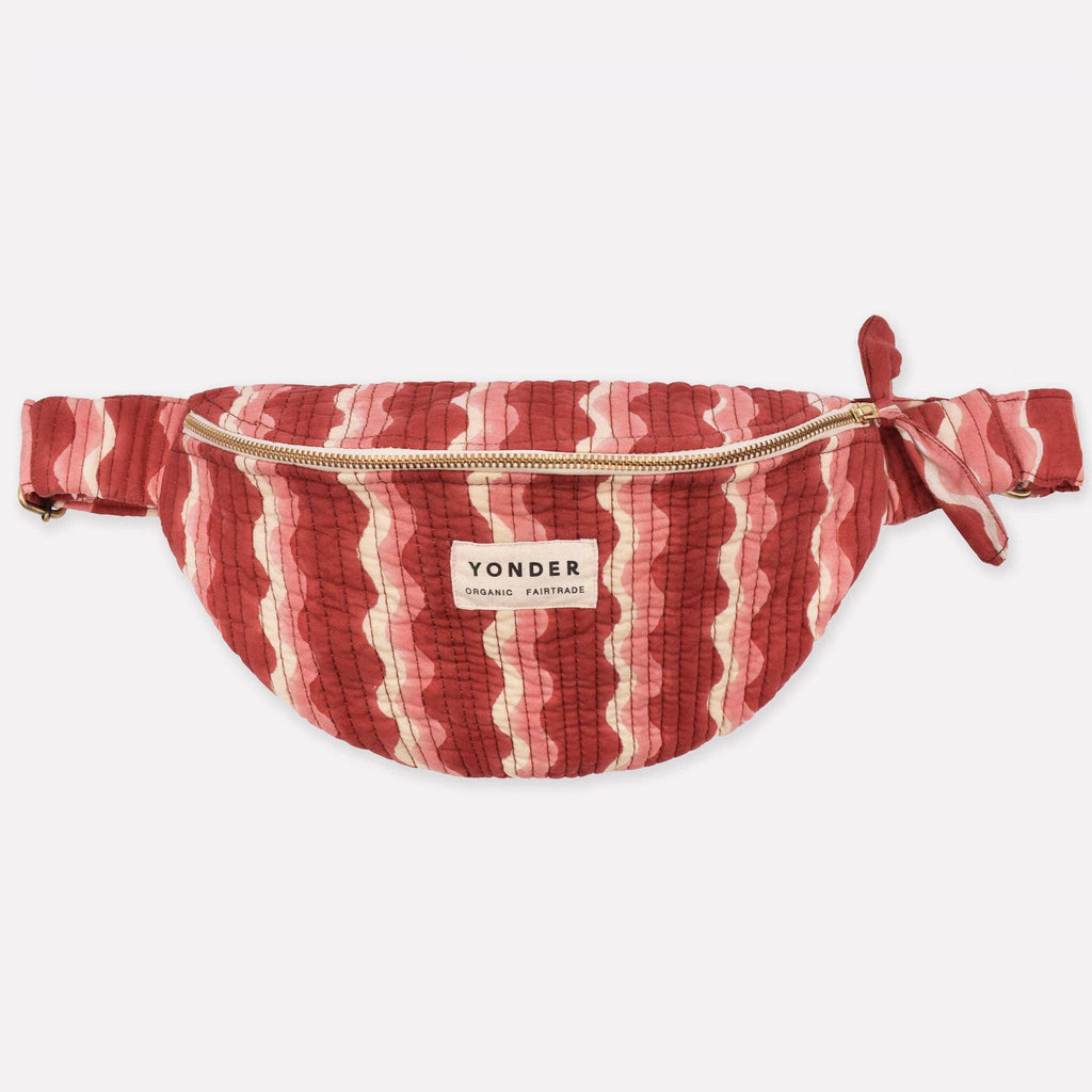 Cotton Quilted Bumbag | Whirly | Jam
