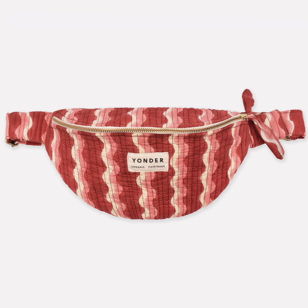 Cotton Quilted Bumbag | Whirly | Jam